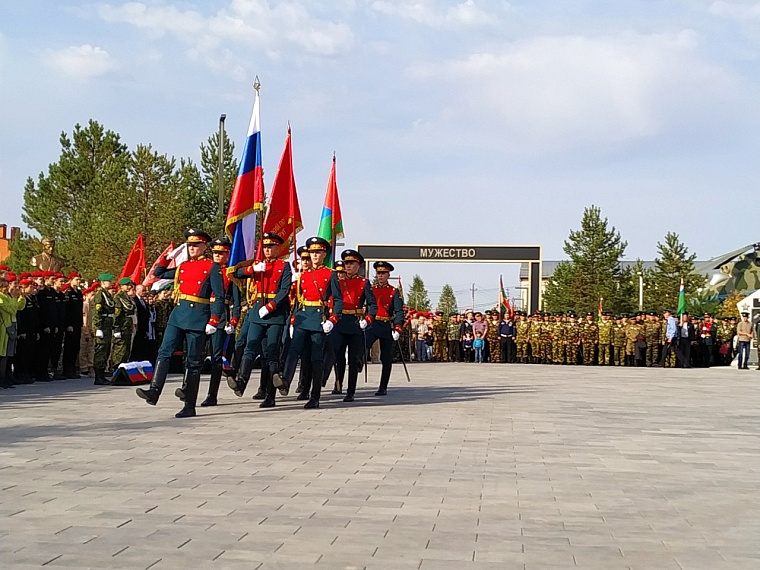В Тюмени открылся парк Пограничников