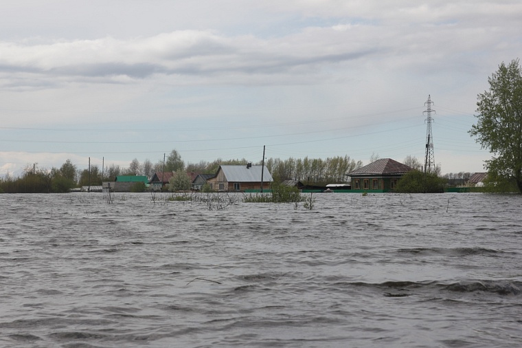 Александр Моор: Вода в реке Ишим начала прибывать интенсивнее