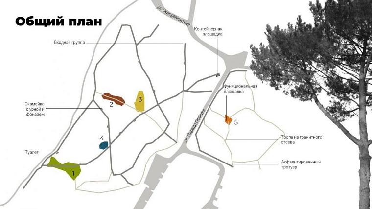 Шестиметровые качели, беседки и мангалы: как благоустроят парк "Водник" в Тюмени