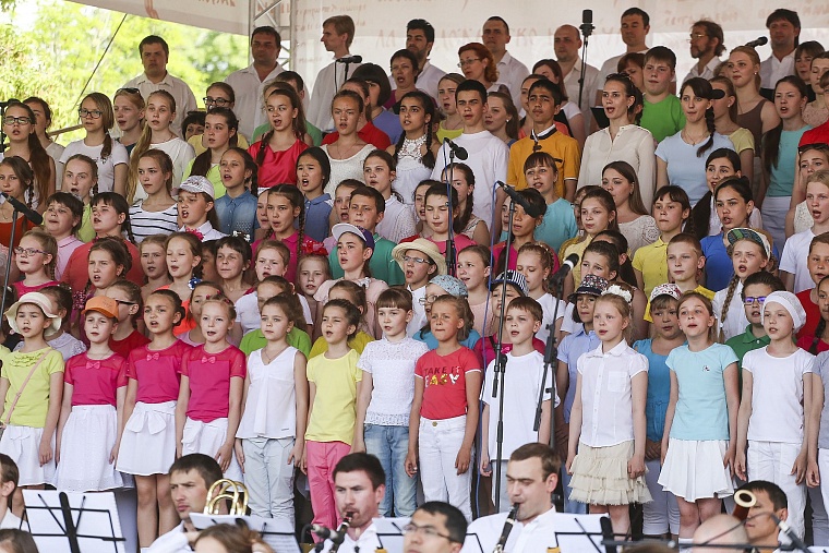 Сводный хор и симфонический оркестр месяц готовились ко Дню славянской письменности