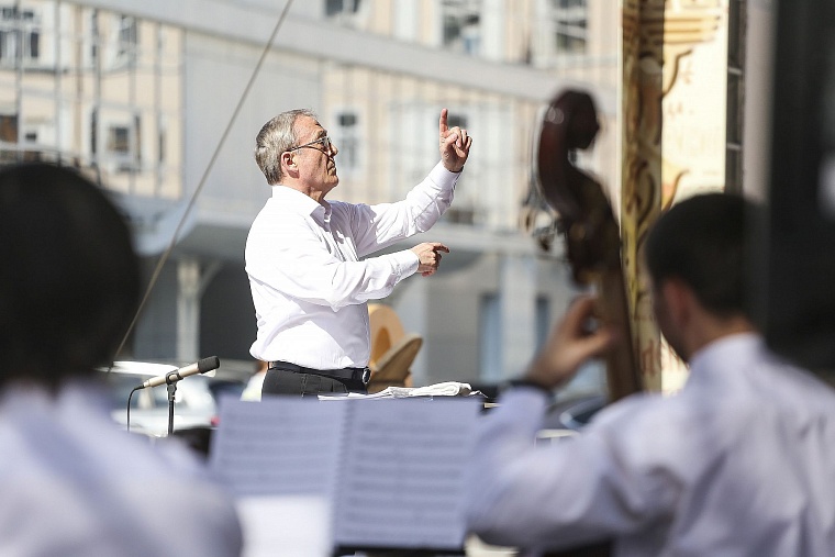 Сводный хор и симфонический оркестр месяц готовились ко Дню славянской письменности