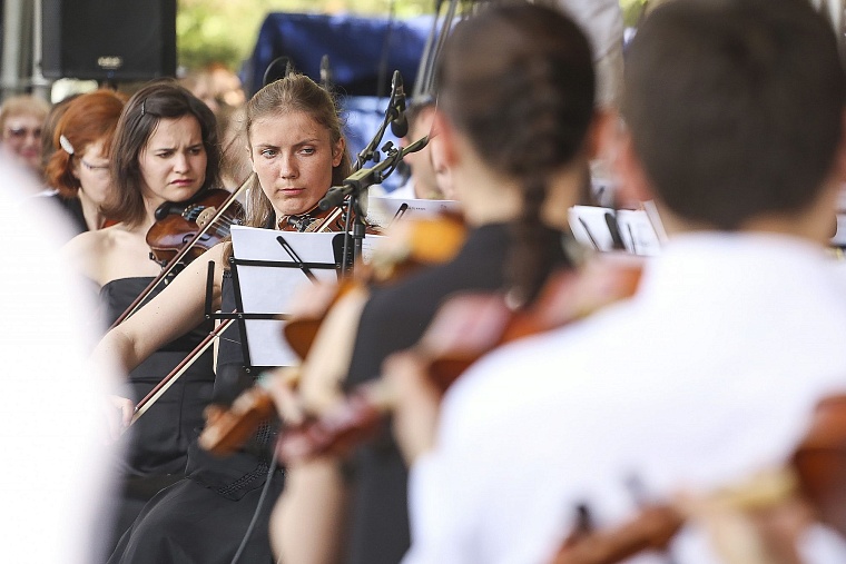 Сводный хор и симфонический оркестр месяц готовились ко Дню славянской письменности