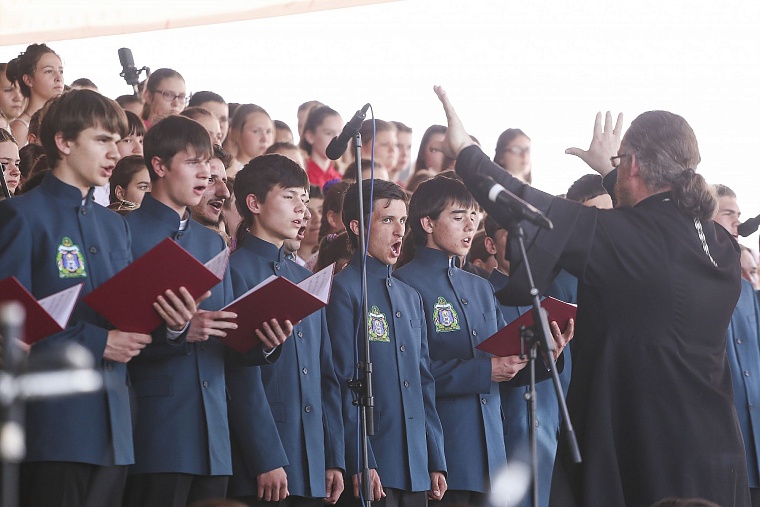 Сводный хор и симфонический оркестр месяц готовились ко Дню славянской письменности