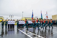 Пятиклассники Тюменского президентского кадетского училища поклялись служить Родине