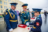 Пятиклассники Тюменского президентского кадетского училища поклялись служить Родине