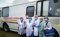 Поликлиника на колесах отправилась в деревни Ялуторовского района
