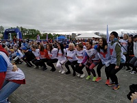 В спортивной акции "ЗаБег.РФ" приняли участие две тысячи тюменцев