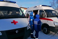 Новые машины скорой в казанской областной больнице адаптированы под ковидных больных