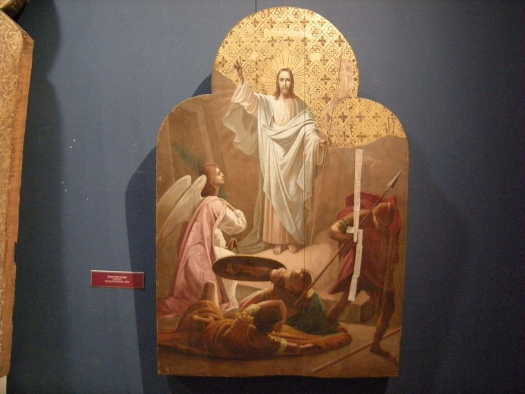 Святые покровители российской армии представлены на выставке икон