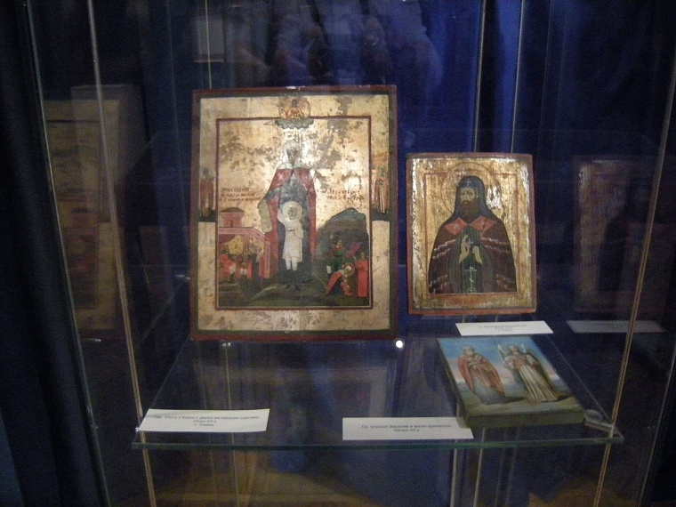 Святые покровители российской армии представлены на выставке икон