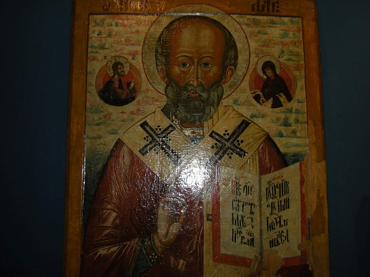 Святые покровители российской армии представлены на выставке икон