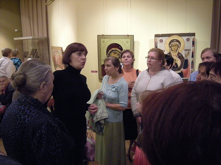 Святые покровители российской армии представлены на выставке икон