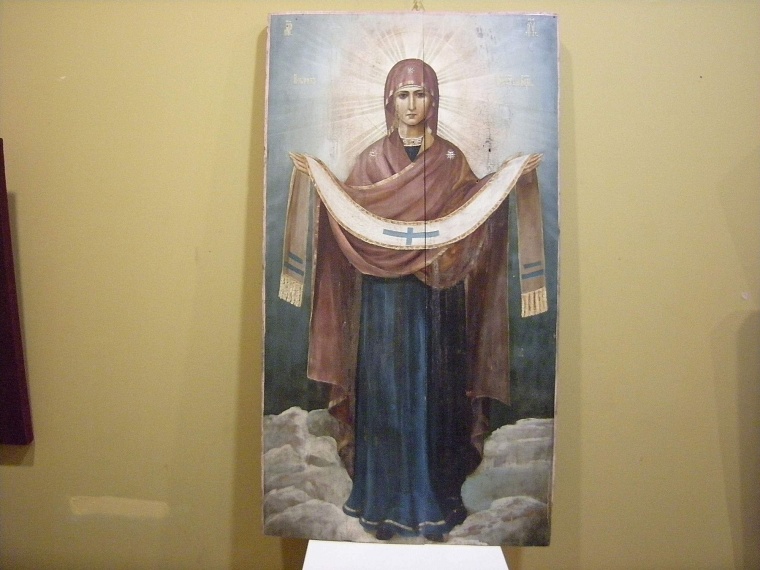 Святые покровители российской армии представлены на выставке икон