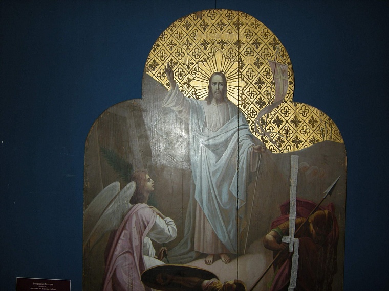 Святые покровители российской армии представлены на выставке икон