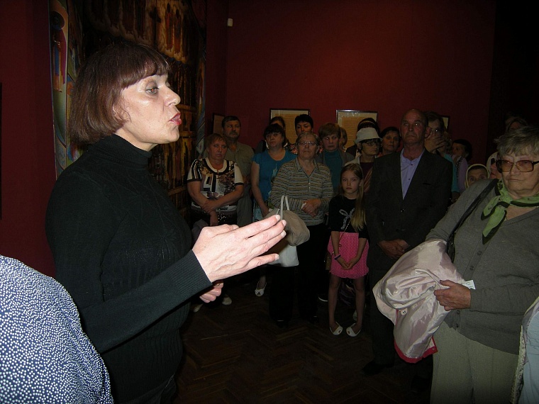 Святые покровители российской армии представлены на выставке икон