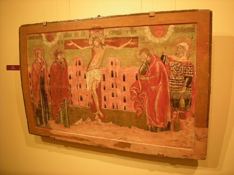 Святые покровители российской армии представлены на выставке икон