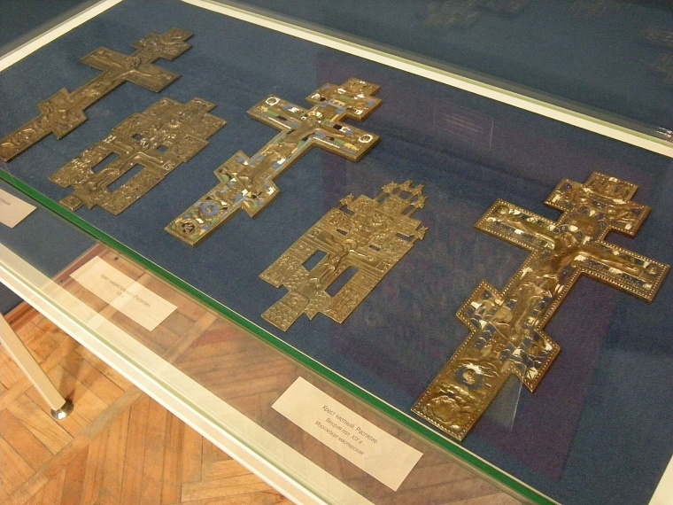 Святые покровители российской армии представлены на выставке икон