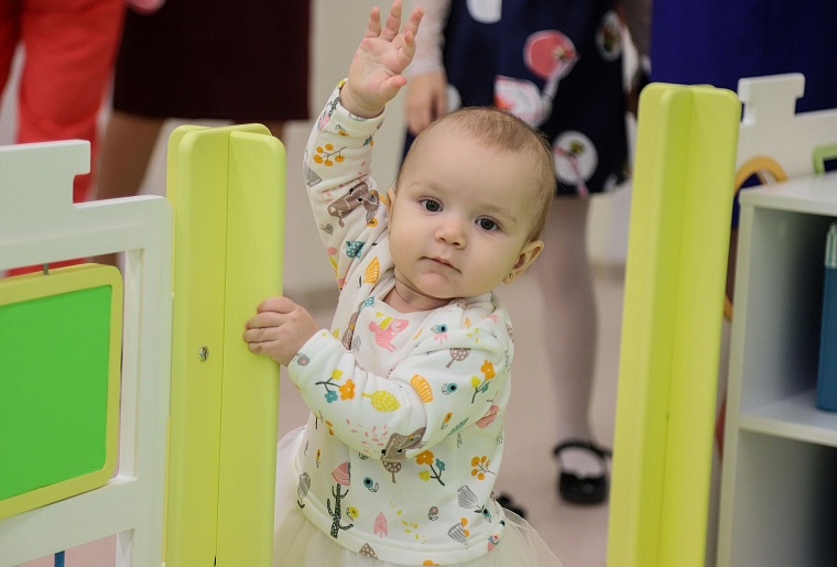 В Тюмени открылись ясельные группы для детей до года