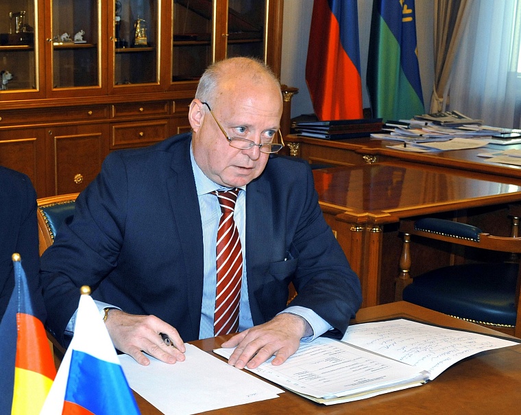 Генконсул ФРГ Штефан Кайль впечатлен экономическим развитием Тюменской области