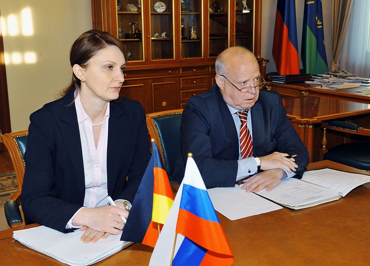 Генконсул ФРГ Штефан Кайль впечатлен экономическим развитием Тюменской области