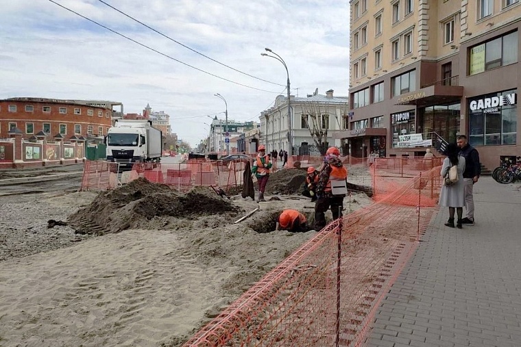 При раскопках улицы Ленина в Тюмени нашли древнее кладбище