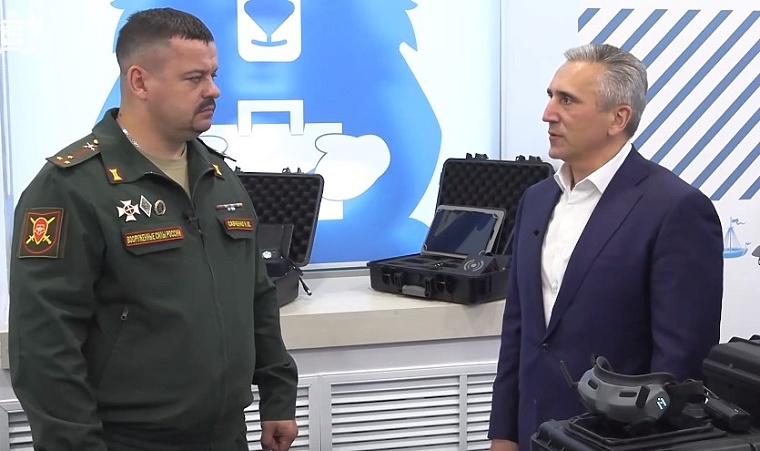 Александр Моор: из Тюменской области на передовую отправили 30 дронов разных типов