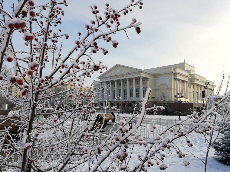 В Тюмени прогнозируют потепление и снегопад