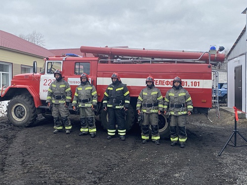 В Сорокинском районе открыли пост Противопожарной службы Тюменской области