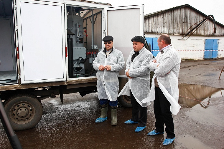 На случай ящура: в Тюменском районе провели карантинные учения