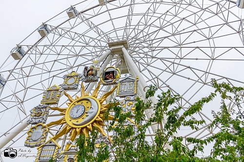 Парк аттракционов в Тюмени перешел на зимний режим