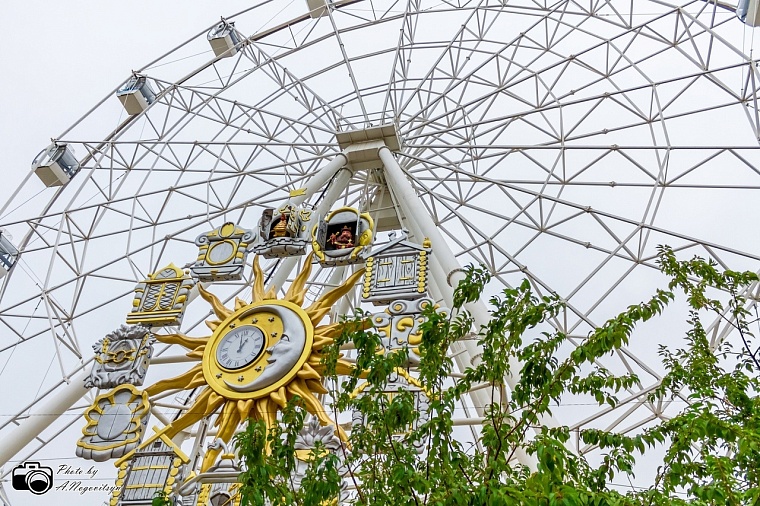 Парк аттракционов в Тюмени перешел на зимний режим