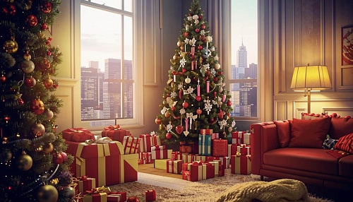 Пять советов: как украсить квартиру к новому 2025 году Змеи