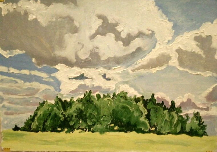 Как Настя Харина переизобрела пейзаж