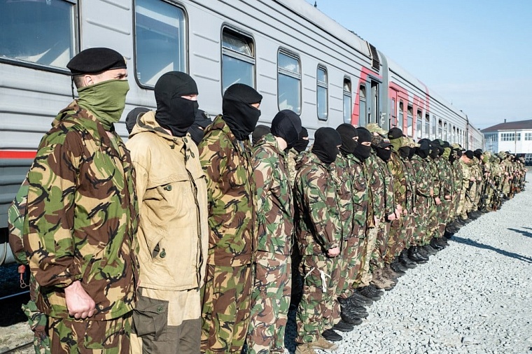 Тюменские росгвардейцы обеспечили защиту граждан ДНР и ЛНР