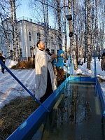На Крещение тюменцы могут окунуться прямо во дворе храма