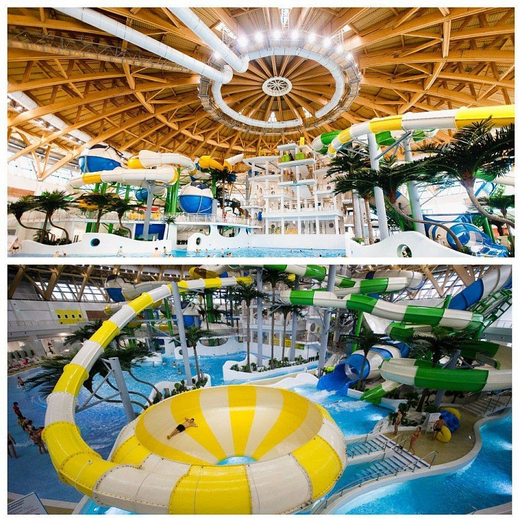 «Мокрый» рейтинг: самые большие аквапарки России