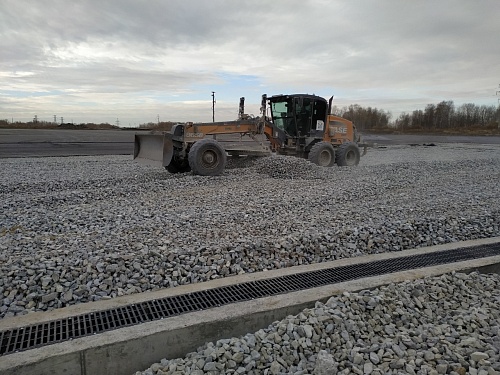 В Тюмени завершается строительство первого снежного полигона