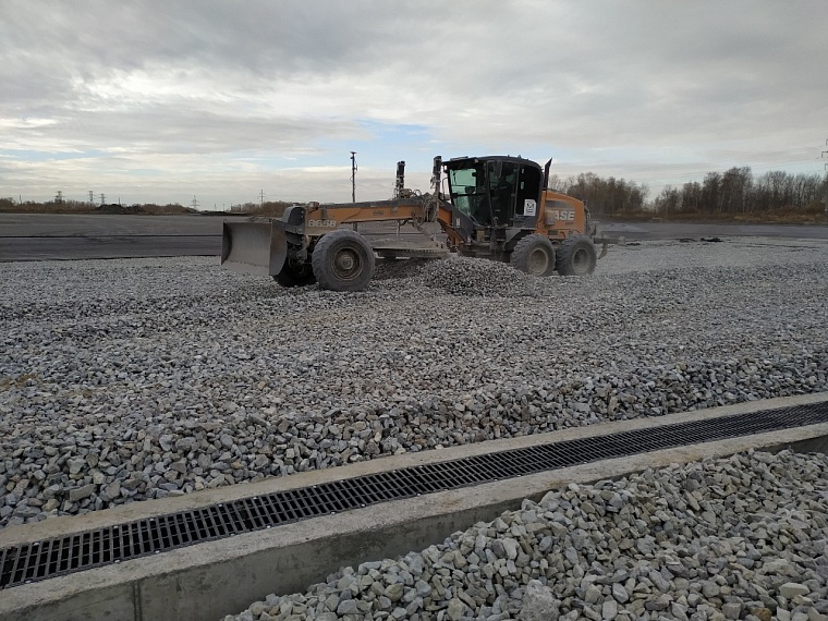 В Тюмени завершается строительство первого снежного полигона