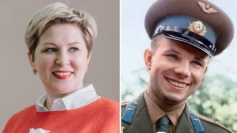 Чиновники Оренбурга первыми улыбнулись, как Юрий Гагарин