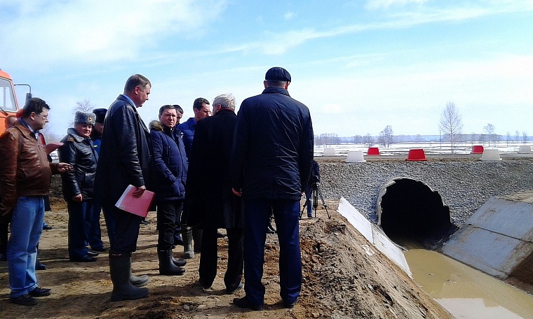 Водоотводной канал готов защитить Ишим от паводка