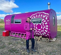 На Ямале у горы Черной оборудовали современный горный приют для туристов