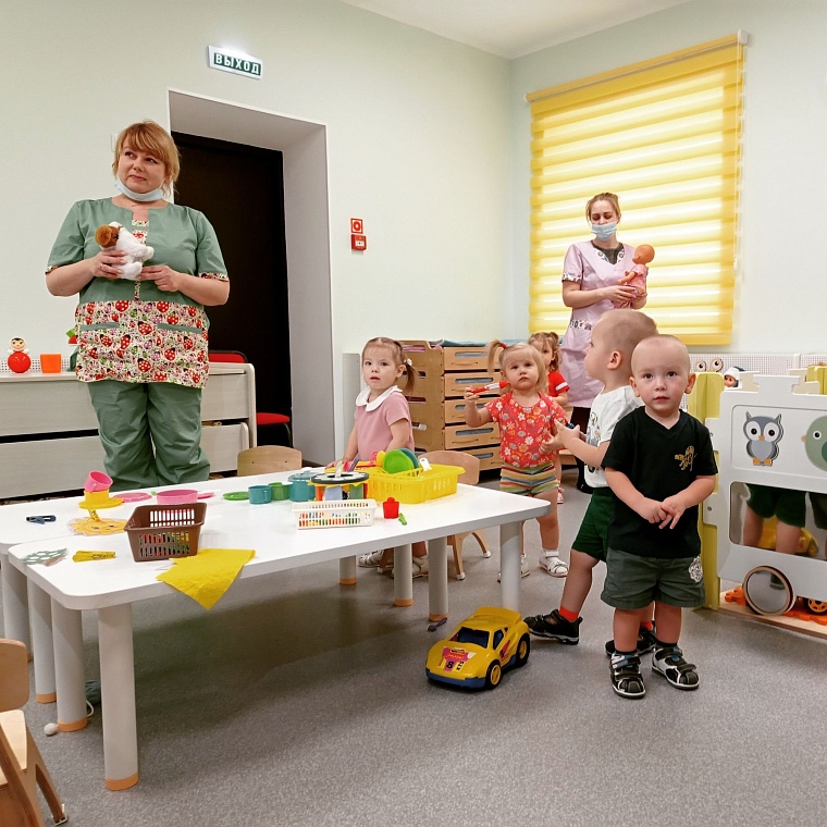 В детский сад на Пржевальского принимают детей от 1 года