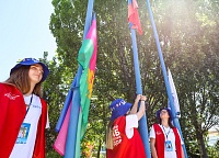 Старт детской оздоровительной кампания «Газпром добыча Уренгой» в детском оздоровительном центре «Кубанская нива».