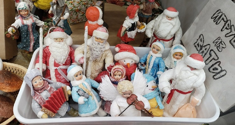 Борода из ваты: тюменка делает новогодние игрушки в стиле СССР