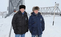 Владимир Якушев и Дмитрий Кобылкин побывали на самой северной в мире железной дороге