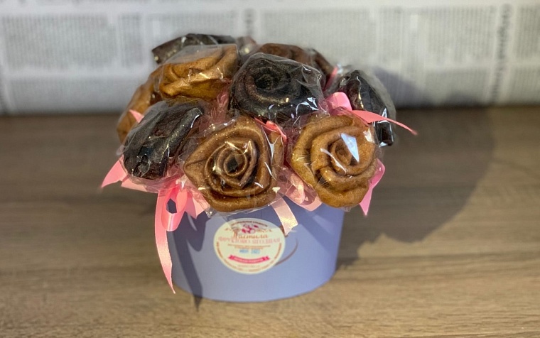 Отличный подарок - букет из пастилы!