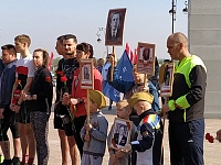 На тюменской набережной стартовал первый забег "Победа"