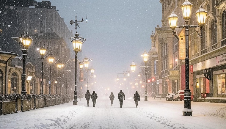 В Тюменской области 24 января прогнозируют сильный ветер и метель