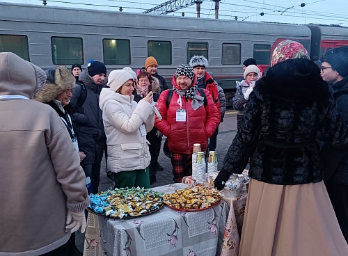 Все сливки Сибири! В Тюмень прибыл туристический поезд из Москвы