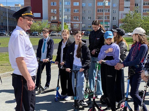 Тюменские автоинспекторы придут в школы перед летними каникулами